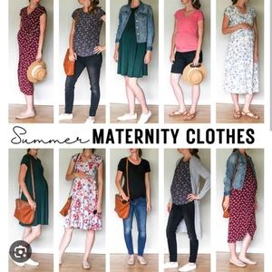 Mixed maternity bundle in size small- large all like new condition,  top…